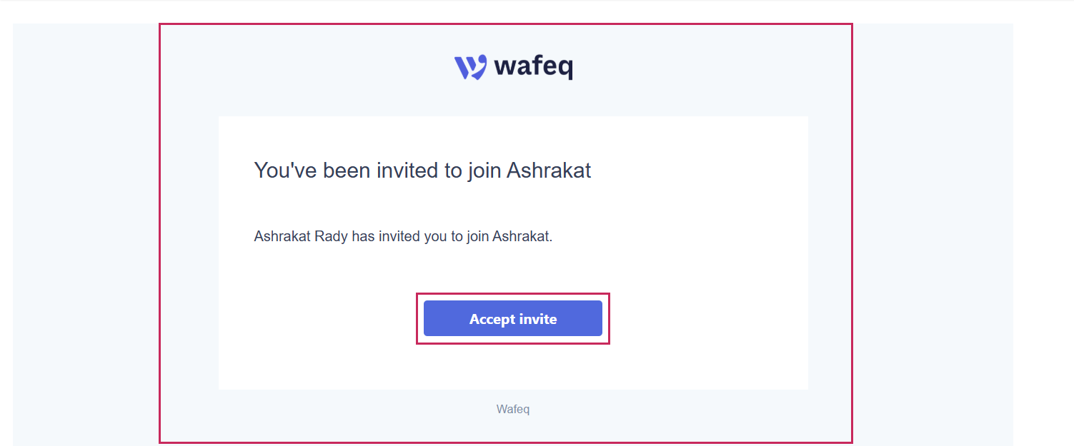 Accepting the Invitation